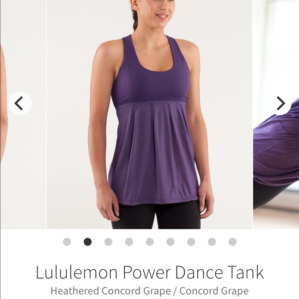 Lululemon power dance tank